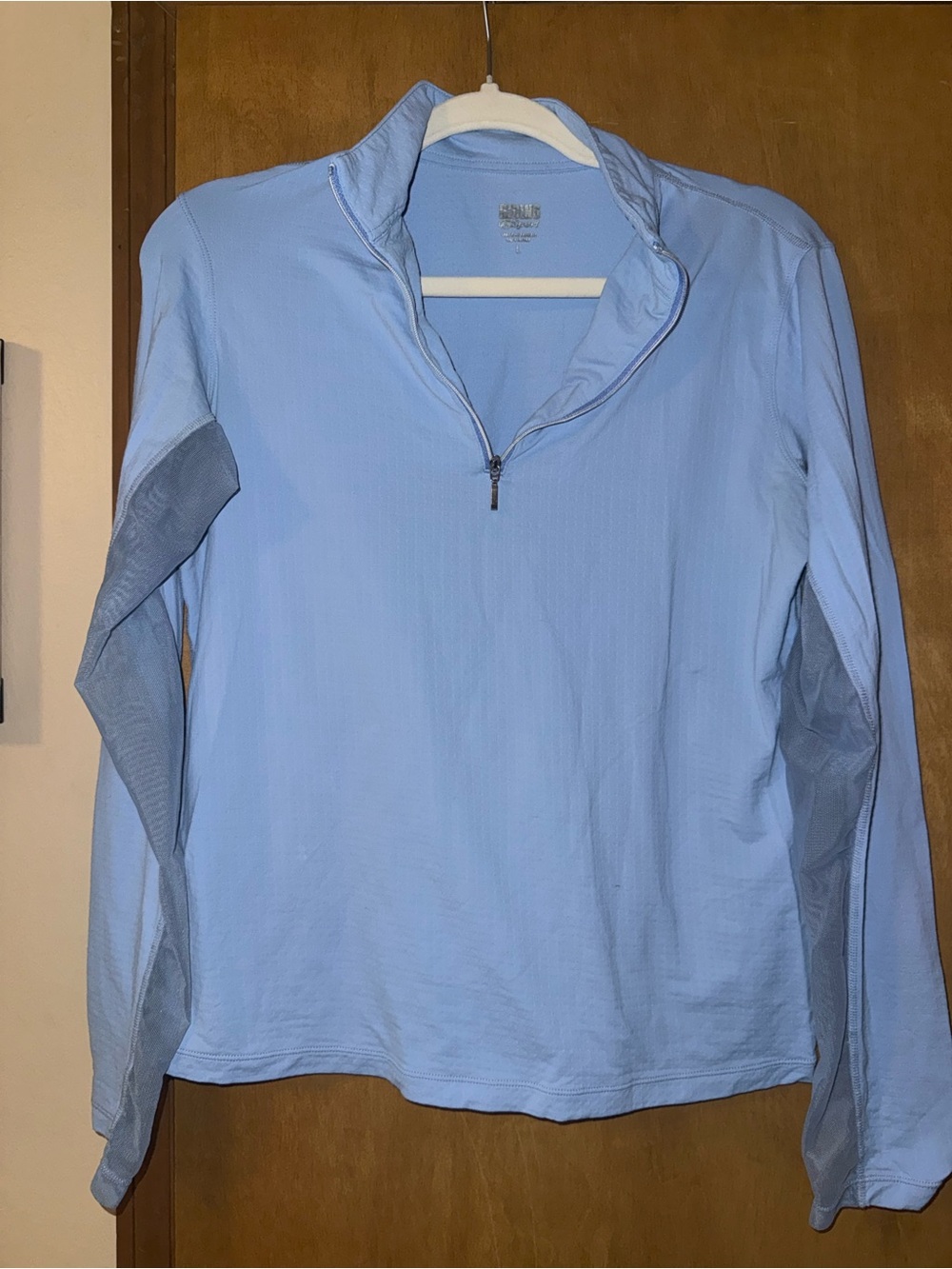 Riding Sport Light Blue Quarter Zip